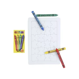 Puzzle Zeta Personalizzato con Pastelli, Giocattoli Promozionali per Auguri Personalizzati - Product Image 2