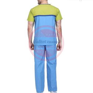 Juego de uniformes de enfermería Soft Men Hospital Scrub Set para la venta - Product Image 3