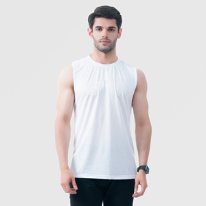 Débardeur de musculation pour homme OEM pour la remise en forme et les entraînements Vêtements de course solides - Vêtements de musculation - Product Image 2