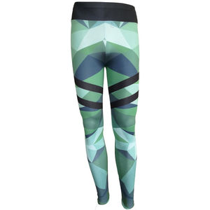 OEM Custom Printed Fitness <b>Leggings</b> Sublimation Women Elastic Sexy Yoga <b>Leggings</b> Active Wear Elastic <b>Waist</b> Yoga <b>Leggings</b> - Product Image 1