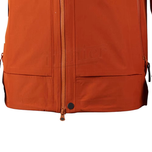 Chaqueta de Invierno Personalizada de Alta Calidad para Hombre, Chaquetas Softshell para Exteriores, Impermeable con Capucha Desmontable y Cierre de Cremallera, Venta al por Mayor - Product Image 4