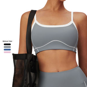 Fabricants de vêtements de sport, nouveau design de soutien-gorge de sport, sensation de nu, serré, soutien-gorge de yoga à dos en U pour femmes, séchage rapide, soutien-gorge de sport de fitness - Product Image 2
