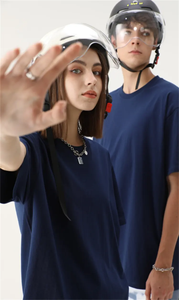 Camiseta de Alta Calidad 100% Algodón, Talla Grande, con Logotipo Personalizado, Camiseta Lisa con Cuello Redondo para Hombre, Camiseta Personalizada - Product Image 3