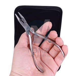 Extension de cheveux en acier inoxydable, Kit d'outils de couleur noire, pinces pour Extensions de cheveux, ensemble de crochets de traction - Product Image 5