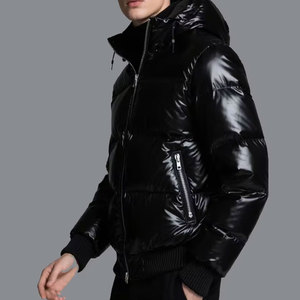 High Quality <b>Packable</b> Down <b>Jacket</b> Winter Waterproof and Windproof Puffer with Front Logo OEM Service Available - Product Image 3