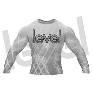 Rashguard de surf anti-UV pour hommes BJJ MMA Rash Guard de surf à séchage rapide Vente en gros - Product Image 1