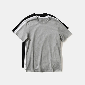 T-shirt de fitness personnalisé 100 % coton pour fabricant OEM, coupe classique, anti-plis, polyester/coton, séchage rapide, écologique - Product Image 3
