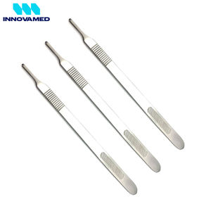 Stainless Steel Manual Surgical Scalpel Handle High Quality Reusable for General Surgery Use by INNOVAMED - Product Image 6