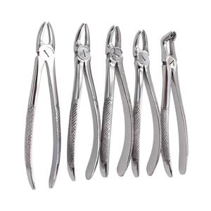 Juego de Instrumentos de Extracción Dental de Grado Quirúrgico con Certificación CE Clase II, Acero Inoxidable con Acabado Espejo, Manual, Sin Fuente de Alimentación - Product Image 2