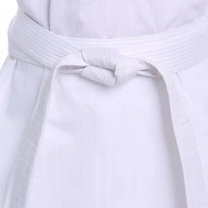 Uniforme de Taekwondo de algodón ligero al por mayor personalizable cómodo con corte automatizado servicio OEM para ropa de artes marciales - Product Image 4