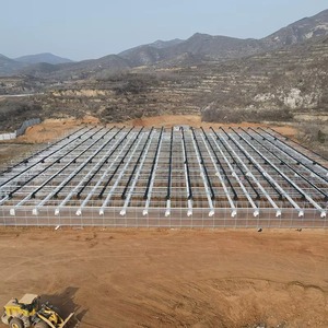 Invernadero Moderno de Múltiples Vetas con Cubierta de Película para Restaurante Ecológico y Jardín Botánico Turístico con Kit de Estilo Estético - Product Image 2