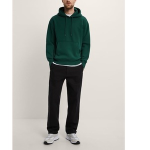 Sudadera con capucha y sudaderas para hombre en blanco, venta al por mayor, Sudadera con capucha de gran tamaño con lavado ácido bordado de alta calidad del proveedor BD - Product Image 2