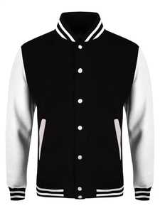 เสื้อแจ็กเก็ตทีมเบสบอลปักอักษรสำหรับผู้ชายเสื้อแจ็กเก็ตทีมเบสบอลทีมมหาวิทยาลัยแจ็กเก็ตสำหรับผู้ชายจัดส่งแบบออกแบบได้ตามต้องการ - Product Image 5