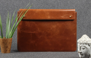 Housse de protection pour ordinateur portable en cuir véritable personnalisée de 16 pouces pour Pro LLS-0037C - Product Image 4