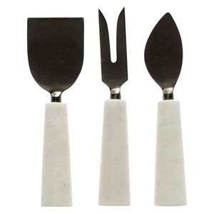 Handmade in India Finest Quality Gold-Plated Resin Handle Decorative <b>Cheese</b> <b>Knives</b> <b>Set</b> Western Tableware for Home Use - Product Image 5