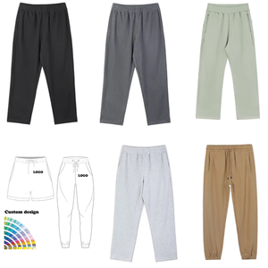 กางเกงสเวตเตอร์สำหรับผู้ชายกางเกงยีนส์ฤดูหนาวทรงสลิมฟิตกางเกงวิ่งสำหรับผู้ชายพิมพ์ลายโลโก้แบบกำหนดเอง - Product Image 1