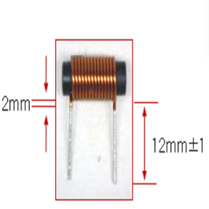 โช้คขดลวดแกนเฟอร์ไรต์สำหรับรถยนต์ (ตะกั่ว1P0.9 12มม. แบบ AR6020)-Kanglim Electronics จำกัด - Product Image 5