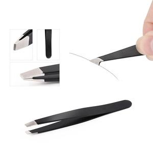 Somofy Enterprises Professional <b>Eyebrow</b> Tweezers Stainless Steel Pointed Tip <b>Hair</b> <b>Removal</b> Tool with Custom Logo - Product Image 3
