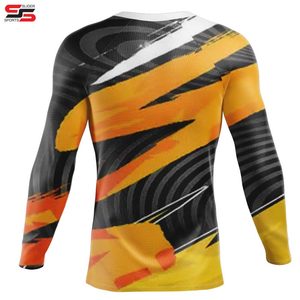 Bon marché, conception personnalisée MMA Rash Guard Meilleure vente de produit Rash Guard à manches longues - Product Image 2