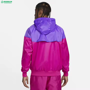 Factory Wholesale Best Men's Softshell Breathable Hooded Windbreaker <b>Jacket</b> <b>Winter</b> <b>Running</b> Beach Outdoor Activities High Street - Product Image 6