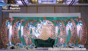 กรอบประตูงานแต่งงานสไตล์อังกฤษที่ทันสมัยการตั้งค่ากรอบประตูเวทีงานแต่งงานในฝันของแคนาดากรอบตกแต่งต้อนรับงานแต่งงานในฝัน - Product Image 4