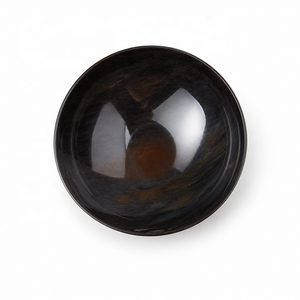 Bol en corne de buffle fait main sur mesure, bol décoratif en corne naturelle, vaisselle de luxe écologique, plat de service, fournisseur en gros - Product Image 3
