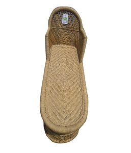 Lot de 2 chaises longues en bambou à prix de gros, pliables, pour la plage, la piscine, le loisir, lit de soleil en bambou réglable - Product Image 2