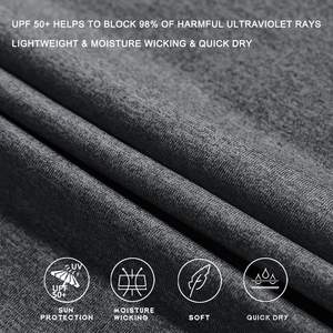 OEM personnalisé unisexe vêtements de sport respirant séchage rapide léger à manches longues pêche à capuche nouveau imperméable grande taille imprimé - Product Image 5