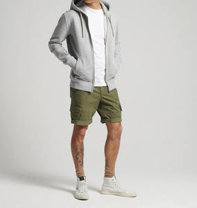 Sweat à capuche zippé pour homme de haute qualité, brodé, en polaire polyester, respirant, séchage rapide, personnalisable, tendance, vente chaude - Product Image 3