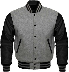 Veste universitaire en laine de haute qualité pour adultes meilleure vente coupe régulière sur mesure patchs de broderie OEM style Letterman pour hommes - Product Image 4