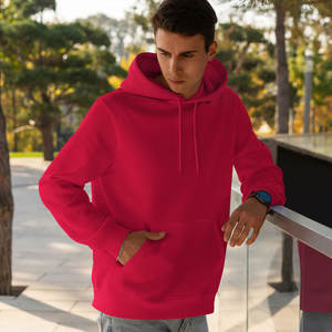 Sudadera con Capucha Gruesa y Pesada para Hombre, Estilo Informal, 360 GSM, Marca Propia, Unisex, Lisa, Extra Grande, de Algodón, Doble Capucha Personalizada - Product Image 6