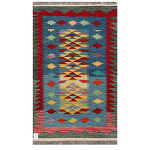 Alfombra Imaco Rugs Maimana Afganistán Kilim, Alfombra de Área de 152 x 90 cm - Product Image 1