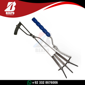 Juego de Instrumentos Quirúrgicos de Fijación Espinal Mínimamente Invasiva con Tornillo Pedicular de Brazo Largo de Acero Inoxidable para Ortopedia - Product Image 2