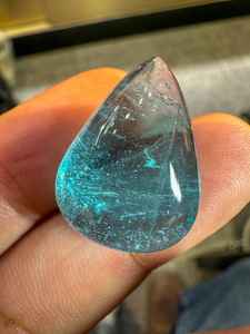 Piedra suelta de Aguamarina natural brilla con color azul océano suave perfecto para anillos de joyería fina colgantes y colecciones de gemas - Product Image 3