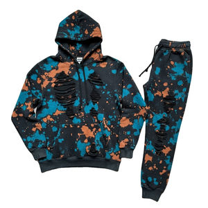 Conjunto Deportivo de Lujo con Capucha, Ligero, de Forro Polar, Estilo Urbano, de Secado Rápido, con Estampado por Sublimación, Personalizable con Logotipo - Product Image 2