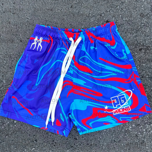 Shorts de sport pour hommes, nouvelle conception, logo personnalisé, séchage rapide, respirant, coton/polyester de haute qualité, taille élastique, logo personnalisé. - Product Image 3