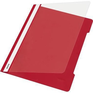 Leitz DIN <b>A4</b> Red Polypropylene File <b>Folder</b> - Product Image 1