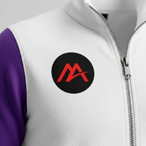 Conjunto Deportivo para Hombre, Blanco y Morado, Chaqueta Deportiva con Cierre Completo, Pantalones Jogger, Ropa Deportiva Colorblock para Entrenamiento, Gimnasio, Running y Fitness - Product Image 6