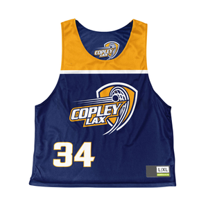 Uniformes de lacrosse reversibles sublimados personalizables traje de entrenamiento de calidad duradera diseño uniforme de fútbol americano pinnies - Product Image 4