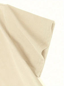 Venta caliente 100% algodón hombres camiseta logotipo personalizado precio al por mayor pantalones cortos manga Stock, ropa a granel, mezcla de ropa Bale, ropa usada - Product Image 5