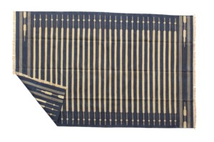 Alfombra de tejido plano Durry tejida a mano para sala de estar, exportador de India - Product Image 5