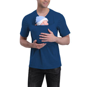 T-shirt Pocket canguro di sicurezza all'ingrosso con scollo a V canguro canguro t-shirt canguro <span class=keywords><strong>mamma</strong></span> Top senza maniche - Product Image 6