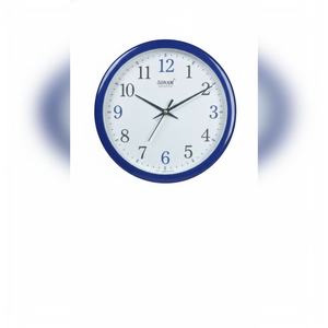 Analog <b>Wall</b> <b>Clock</b> Classy 5057 Plastic Round Black Home Office Hotel Premium Quality Multi Purpose Competitive Rate - Product Image 1