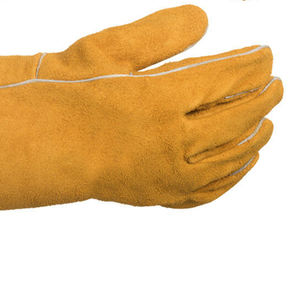 Nouveau 2025 Prix bas Vente en gros Gants de soudage sur mesure Gants de travail d'hiver en cuir de vache fendu - Product Image 6