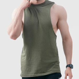 Ropa de verano Chaleco de secado rápido Hombres Sin mangas Correr Entrenamiento Fitness Top Wear Diseño personalizado Camiseta sin mangas para hombres - Product Image 2