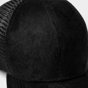 HBA54 Gorra de béisbol vaquera de 2 tonos personalizable Algodón de alta calidad 5 paneles 'A' Marco Logo Bordado Hombres Hip-Hop Estilo Playa Y2K - Product Image 6