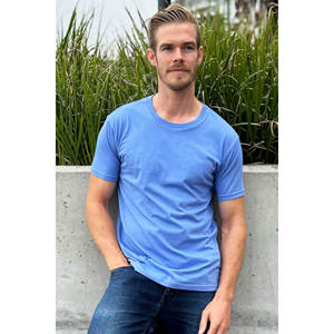 Premium Slub Crew Softest Crew-Neck Blank Crewneck T <b>Shirts</b> Breathable <b>Stretch</b> Soft Tees for <b>Men</b> With Private Label <b>Men</b> Tees - Product Image 6