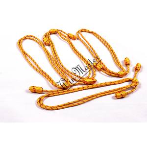 Cordons de chapeau de cérémonie avec fil de soie – Confortables, couleur et taille personnalisables pour usage extérieur - Product Image 4