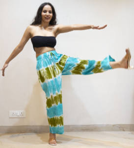 Vibrant and Relaxed Rayon Tie-Dye <b>Women</b> Resort Wear <b>Trouser</b> Dress With Pockets for <b>Women</b>-Flattering and Comfortable <b>Summer</b> Wear - Product Image 2