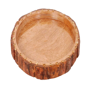 Nouveau produit Décorations en bois Plateau de service Plateaux de service en bois de haute qualité Fabrication personnalisée Plateau en bois en gros - Product Image 2